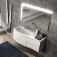 Photo Burgbad Sinea sink cabinet 1.0 121 WTU121E L F1767 C0001*1 white glossy