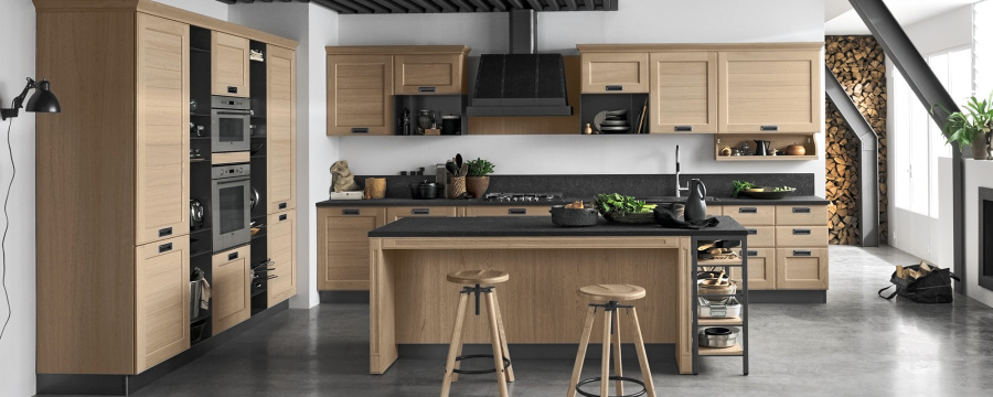 Photo Stosa York kitchen angular 345 by 225cm