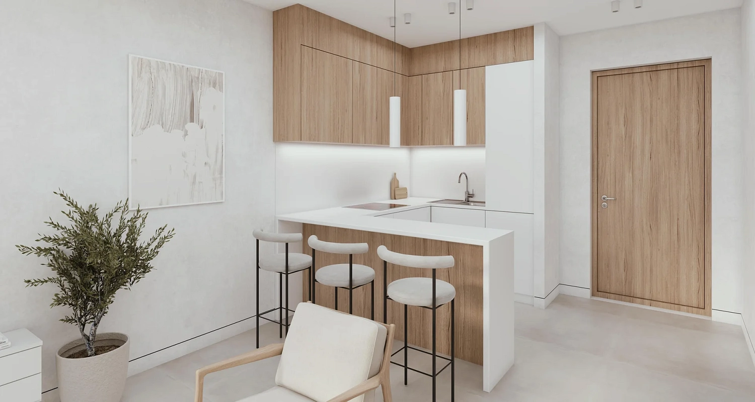 Apartment in the new building La Mer