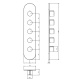 Photo Shower mixer Gessi Tondo 43068#031