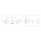 Photo Gessi sink mixer 316 54094#299 black matte