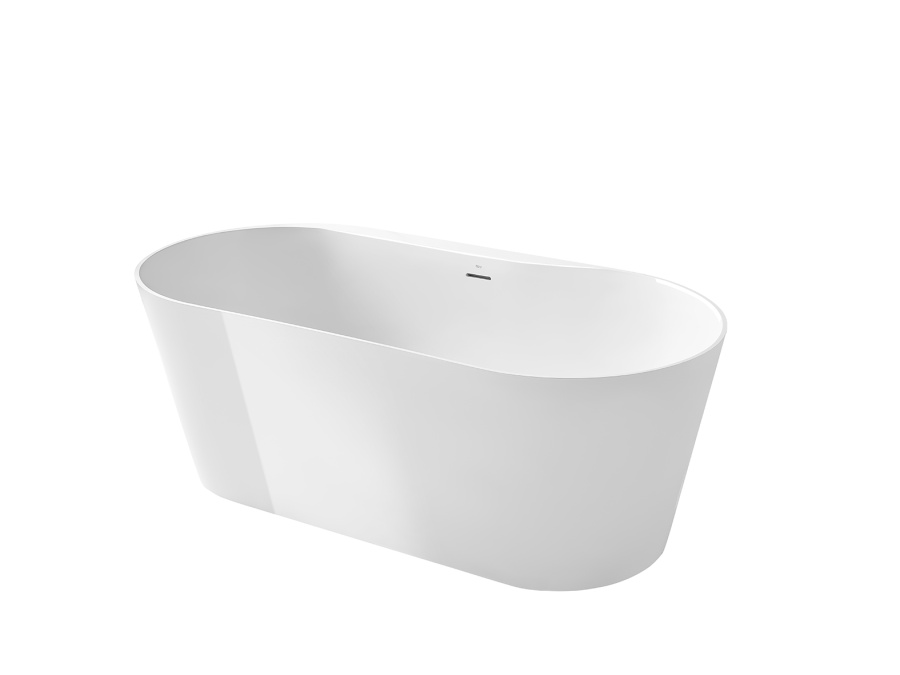 Photo Bath Roca Raina 159x79 248466000 oval white