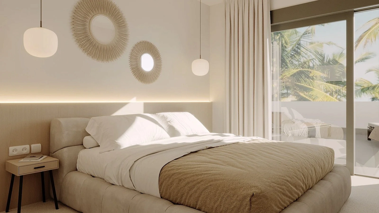Apartment in a new building Elegant apartments in La Nucia, Alicante, overlooking the mountains and the sea