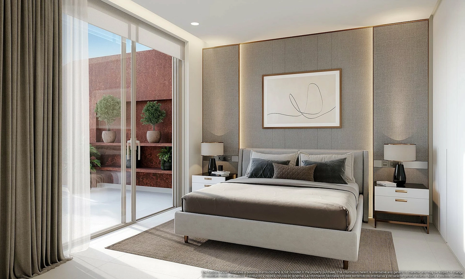 Apartment in a new building Apartments overlooking the lake in a country club in Benaavis