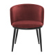 Photo A set of two FILMORE dining chairs (Red)