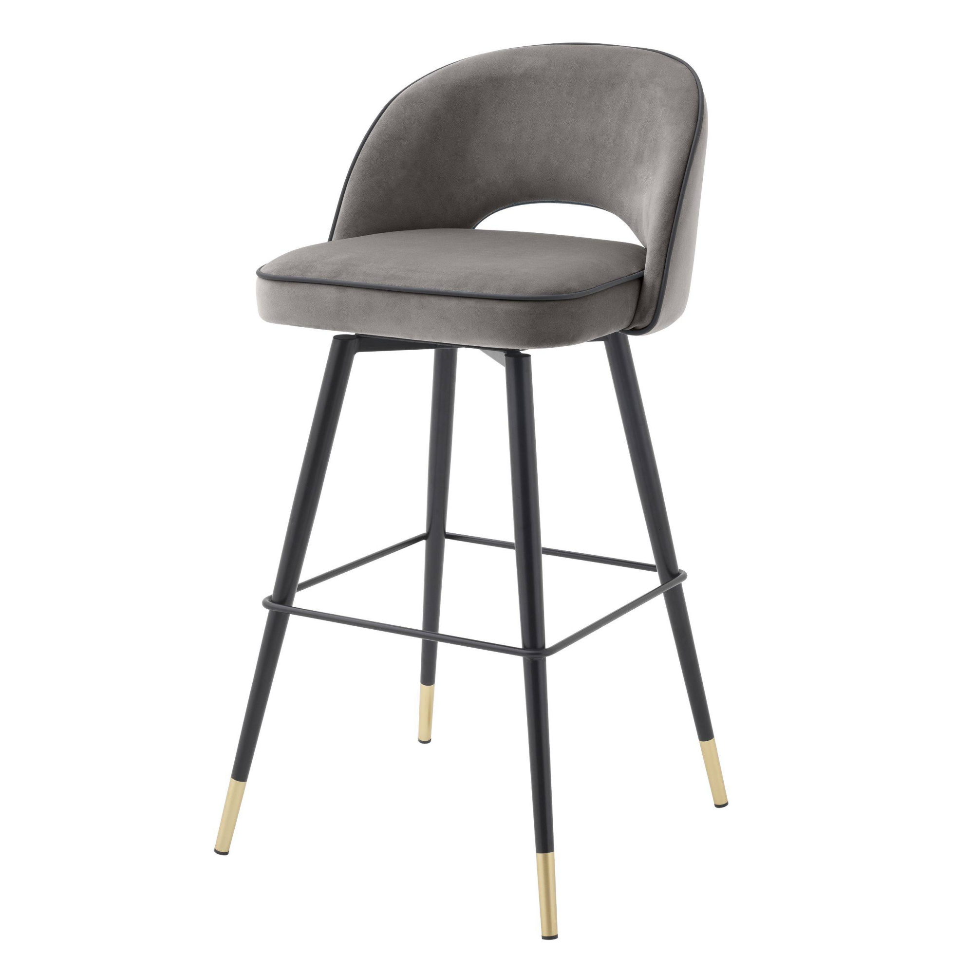 Photo A set of two Cliff bar chairs (grey)