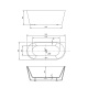 Photo Acrylic bath Vincea 180x80 VBT-421-1800