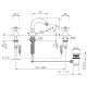 Photo Mixer for bidet Nicolazzi Nuova Brenta 2515BZ bronze