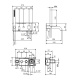 Photo Bath mixer Fantini Nostromo 50 13 E321B black