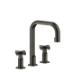Photo Gessi Inciso sink mixer 58113#299 black matte