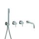 Photo Shower mixer Cisal Xion XI001101D1 steel