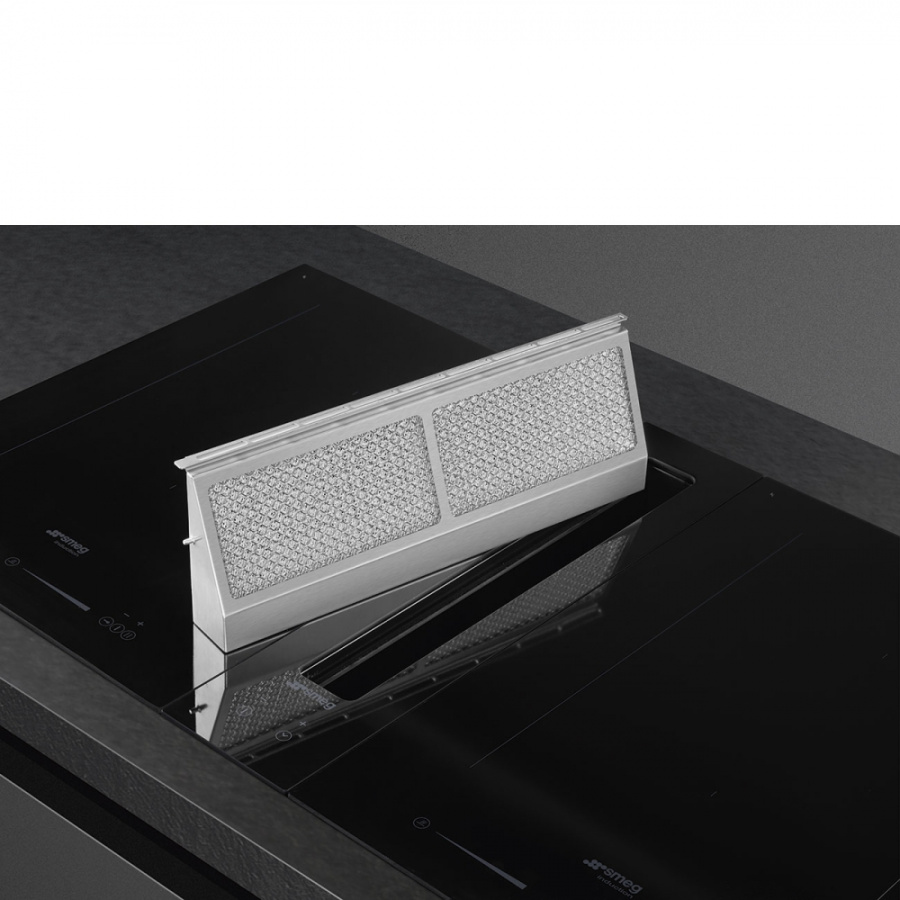 Photo Built into the countertop hood Smeg KDH12WLD