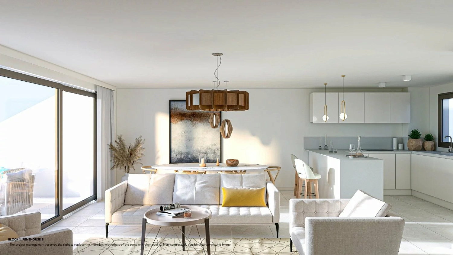 New apartment in Fuengirola, Malaga, with terraces