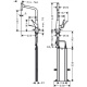 Photo Kitchen mixer hansgrohe Metris Select M71, 320, 1jet, sBox 73803800 with exhaust pouring steel