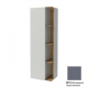 Photo Closet-pencil 50 cm Jacob Delafon Terrace EB1179D-M76 right, gray matte