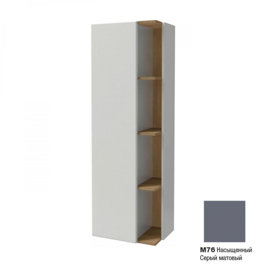 Photo Closet-pencil 50 cm Jacob Delafon Terrace EB1179D-M76 right, gray matte