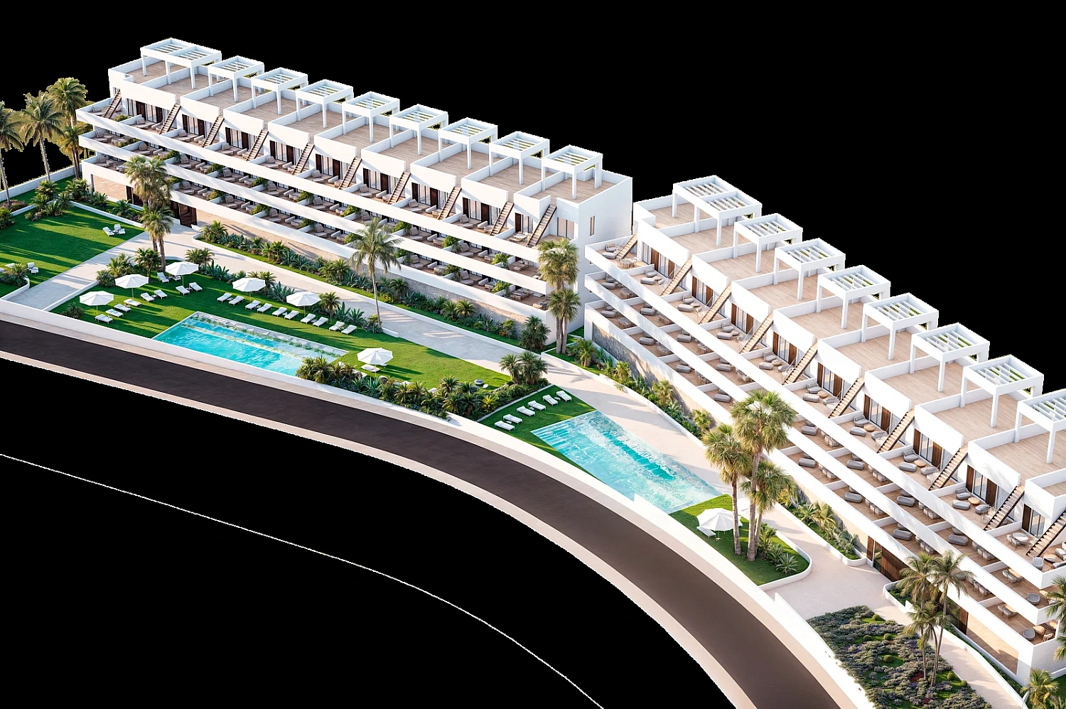 Apartment in a new building Modern apartments with sea views in Finestrat