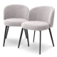 Photo A set of two Lloyd dining chairs (grey)