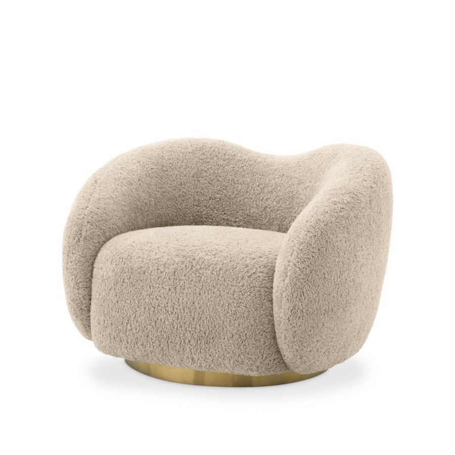 Photo Diego rotating chair (beige)