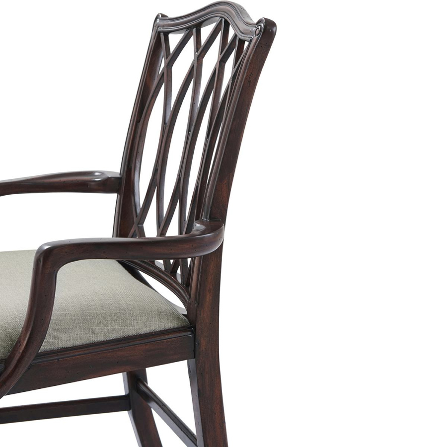Photo Trellis chair (with armrests)