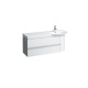 Photo Laufen Palace sink cabinet 114 4.0160.1.075.464.1 white