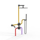 Photo Shower kit Paini Cox 78PZSET36911SHBATH black matte