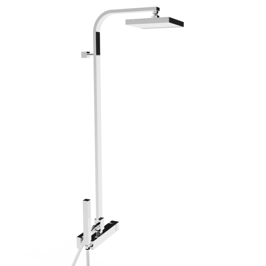 Photo Shower stand STELLA BAMBOO QUADRO BQ 02421 CR00