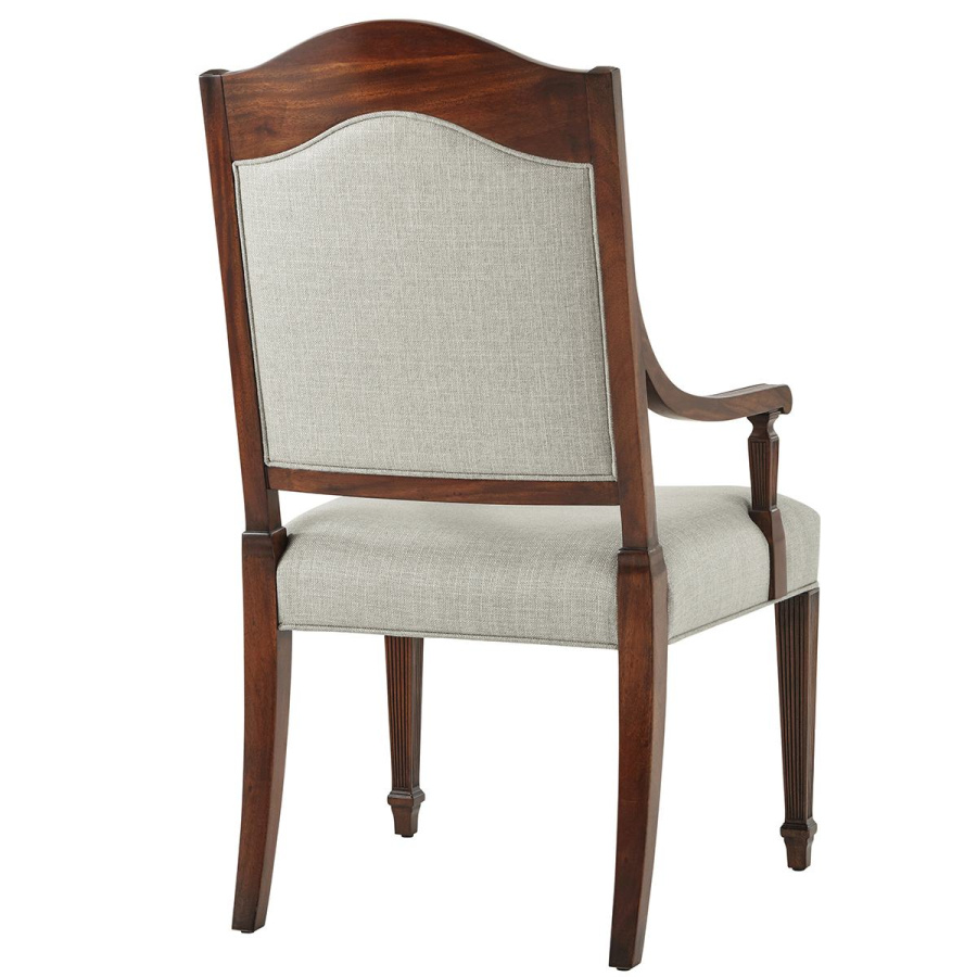 Photo Sheratons Satinwood Chair (with armrests)