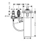 Photo Built-in part of the mixer on board the bath Axor Edge 15487180