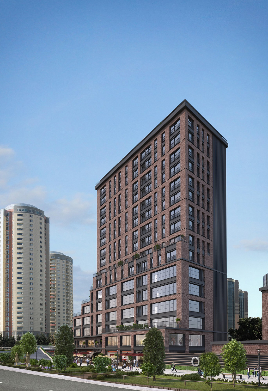 Apartments and offices in a prestigious area with walking distance to the metro