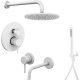 Photo Paffoni Light KITLIG018BO006 mixer kit, white matte
