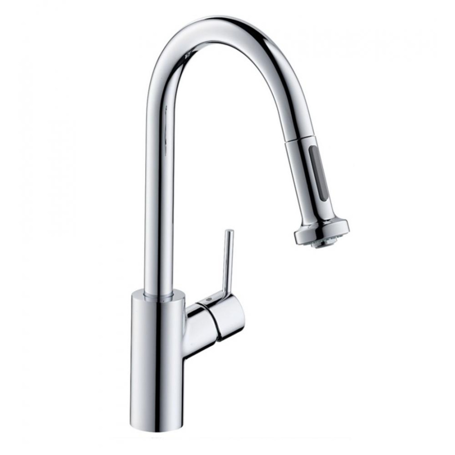 Photo Kitchen mixer hansgrohe Talis M52 73863000 with exhaust shower