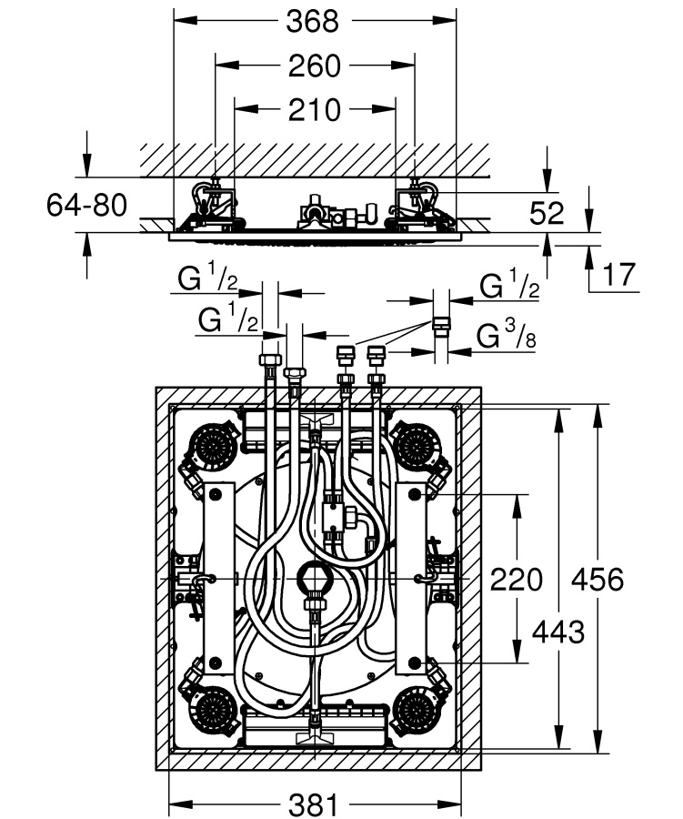 Photo Grohe Rainshower F-series 27939001