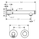 Photo Axor Uno 45113000 sink mixer