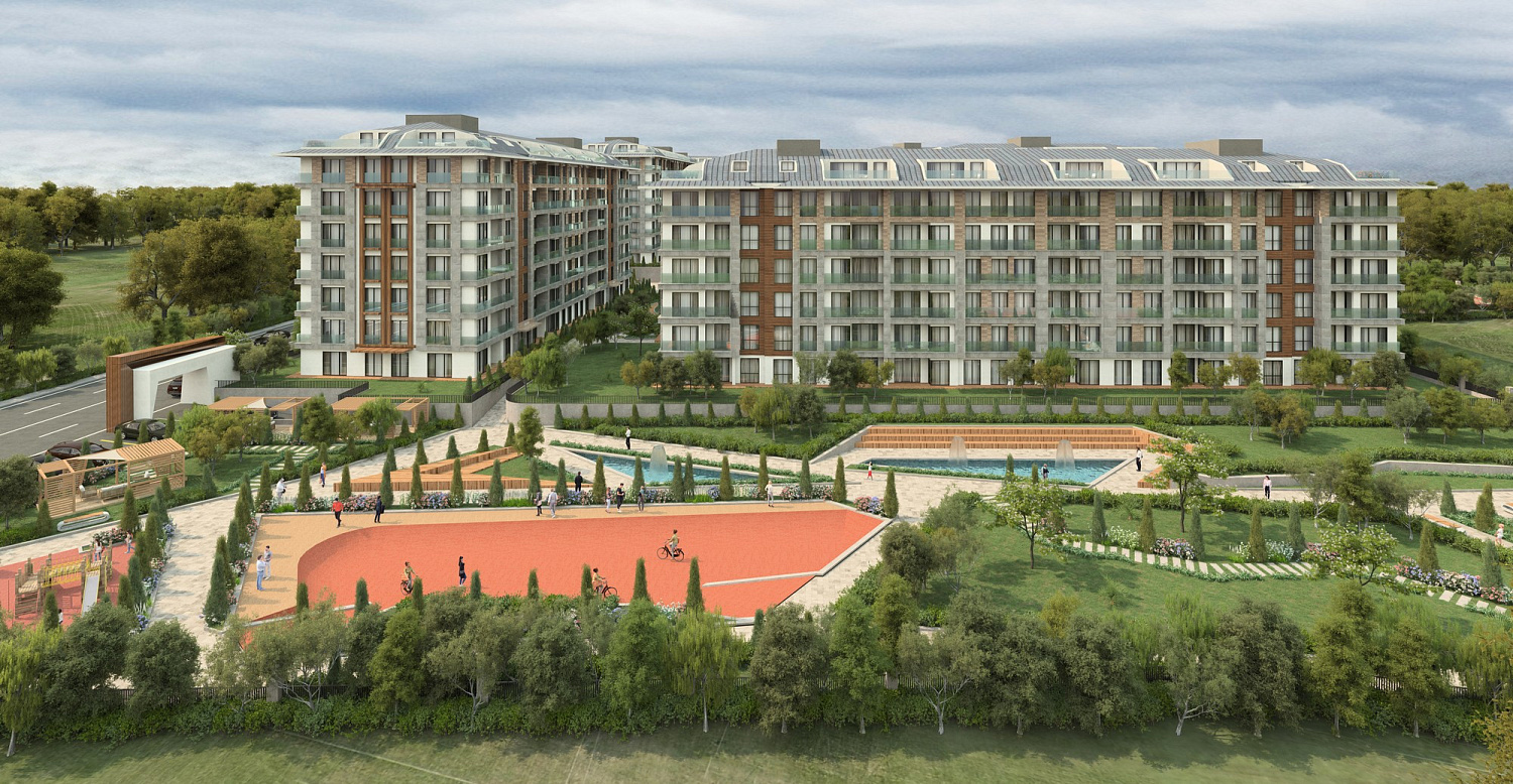 Residential complex in Zeitinburnu district