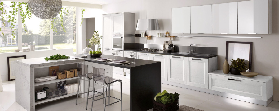 Photo Stosa Beverly kitchen straight 300cm