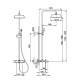 Photo Shower kit Cisal Cherie CEC8301021