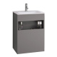 Photo The cabinet under the sink Keuco Stageline 46 32822290001 left inox matte