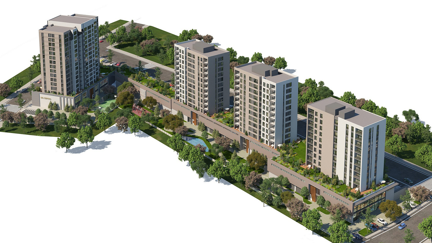 Residential complex in Topkapi