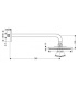 Photo Top shower hansgrohe Raindance S 180 Air 1jet 27468000 holder 390 mm, chrome