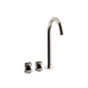 Photo Fantini Venezia 29 95 N405SW steel sink mixer