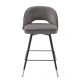 Photo Set of two half-bar Cliff chairs (grey)