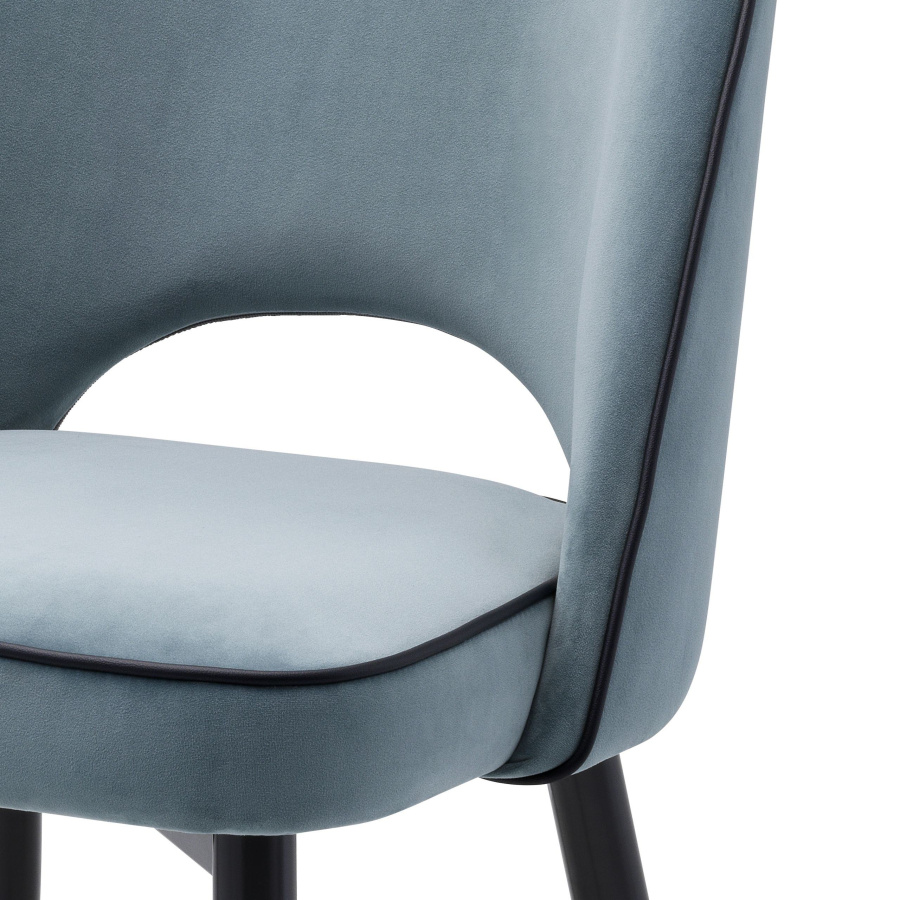 Photo A set of two Cliff dining chairs (blue)