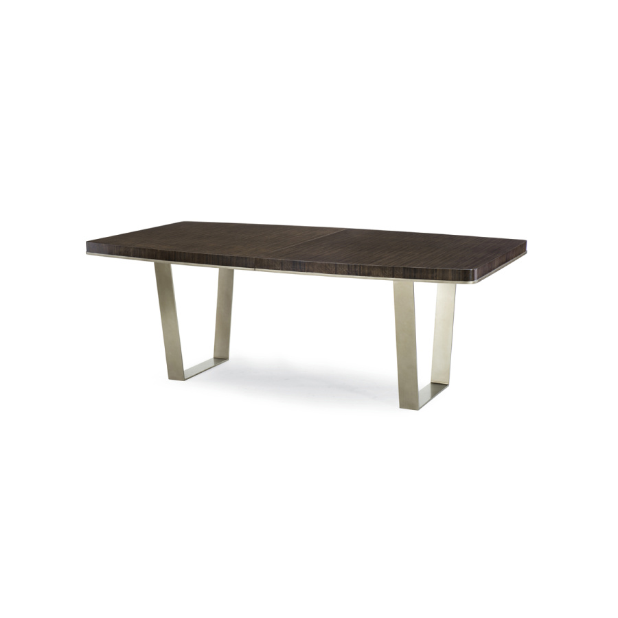 Photo Streamline sliding dining table