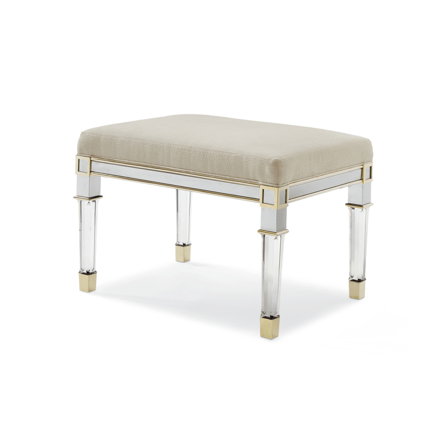 Photo Silver and Gold Bench