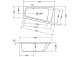 Photo Acrylic bath Duravit Paiova 170x100 DX 700213000000000 right