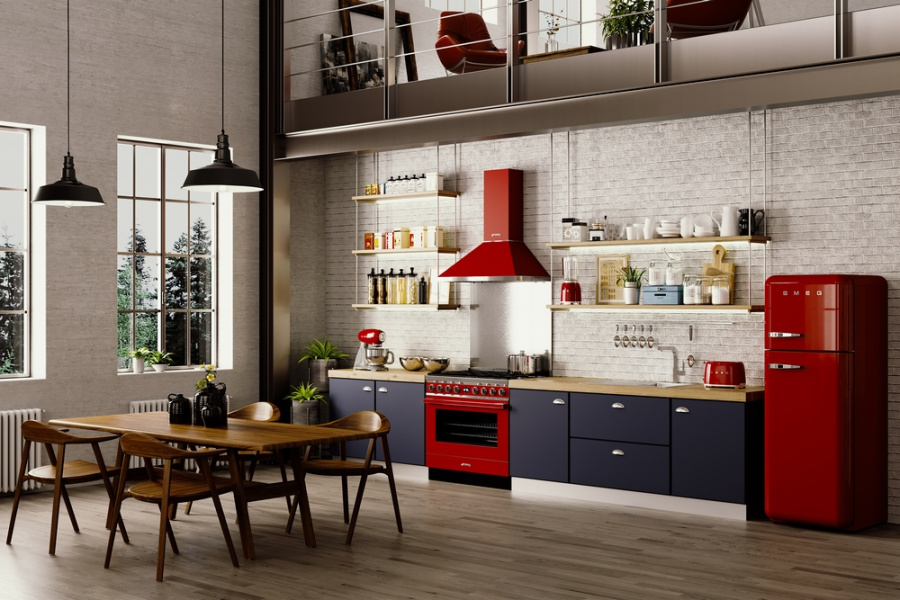 Photo Smeg CPF9GPR Cooking Centre