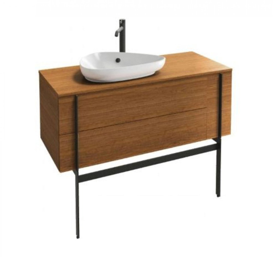 Photo Bathroom under 120 cm Jacob Delafon Nouvelle Vague EB3042-E16 walnut tree