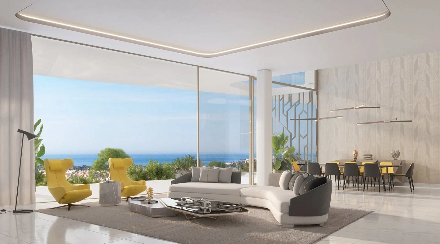 Spacious villas in the style of Lamborghini in Benaavis