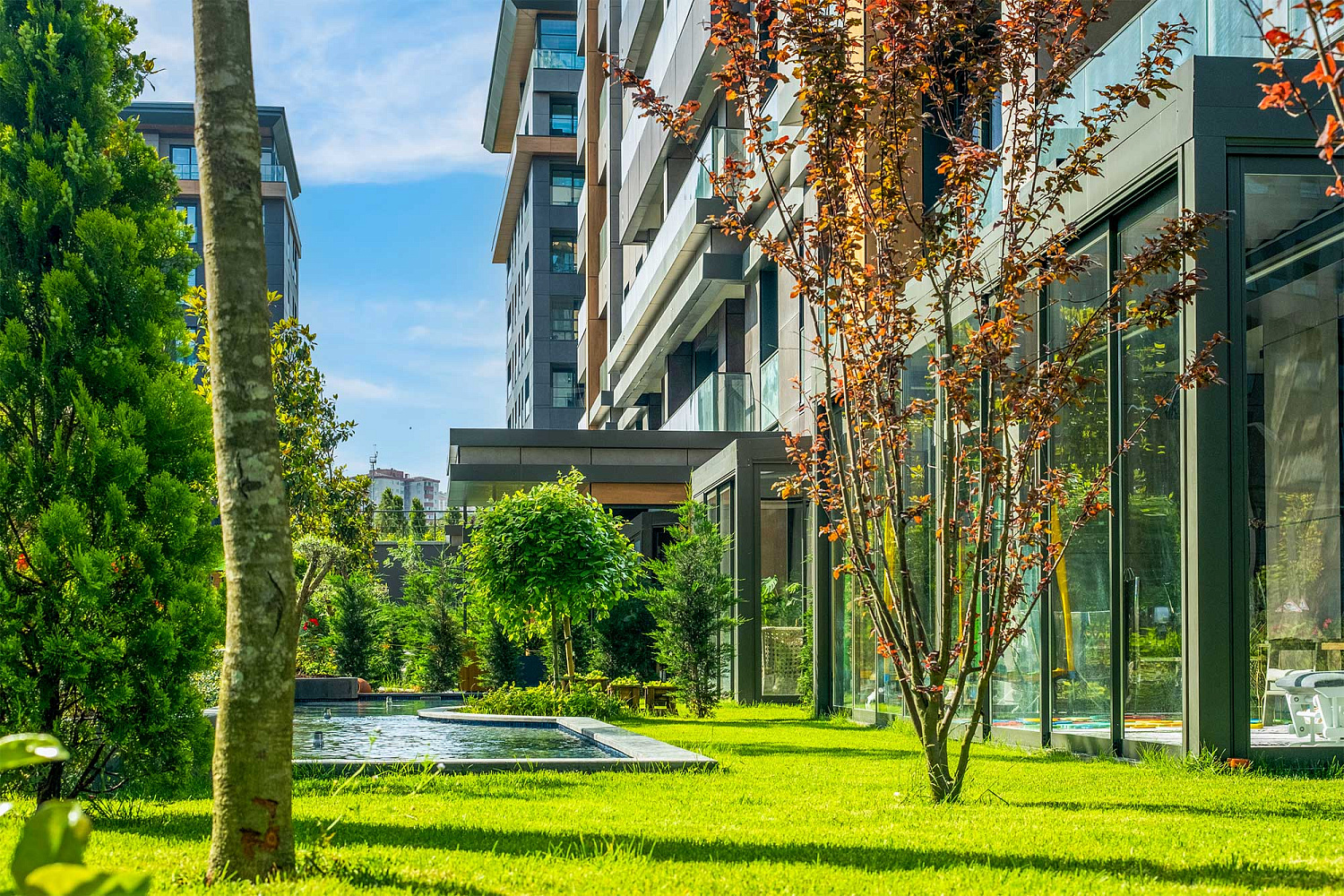 Elite residential complex in a quiet area